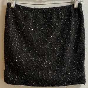 Wet Seal glam mini skirt